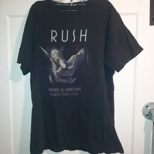 Vintage y2k Rush Snakes & Arrowe world tour 2007